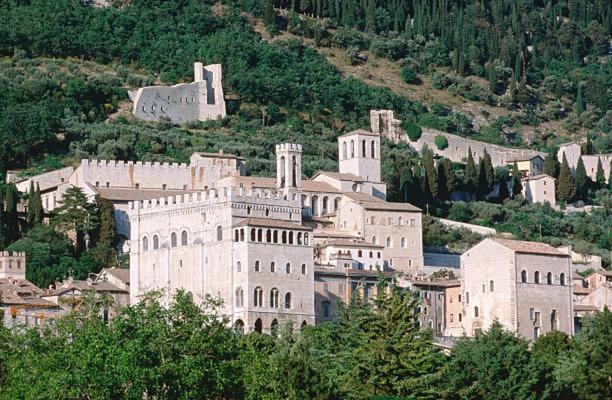 La Dimora Di Pietra Lägenhet Gubbio Exteriör bild